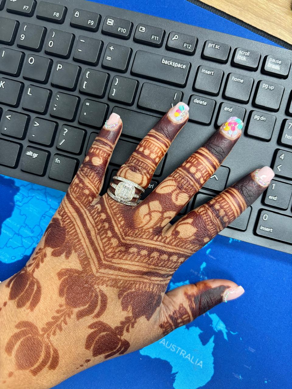 Natural Henna cone 6 pack